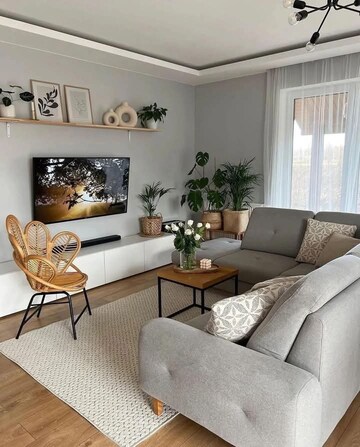 Living Room in 1 BHK Apartment at Dwarka Mor – for Sale