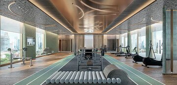 Gym in 3 BHK Apartment at Lodha Marquise, Worli – for Sale