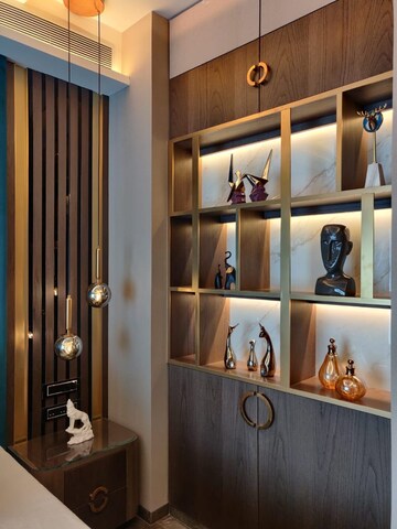 Furnished Amenities in 3 BHK Apartment at Indiabulls Blu, Worli – for Rent