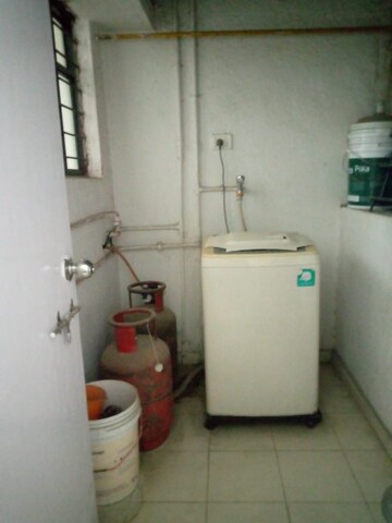 Bathroom in 1 BHK Apartment at Sanskruti Homes CHS Ltd, Balewadi – for Rent
