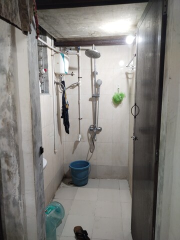 Bathroom in 1 BHK Apartment at Rachana Nehru Nagar Ekta CHS, Kurla East – for Rent