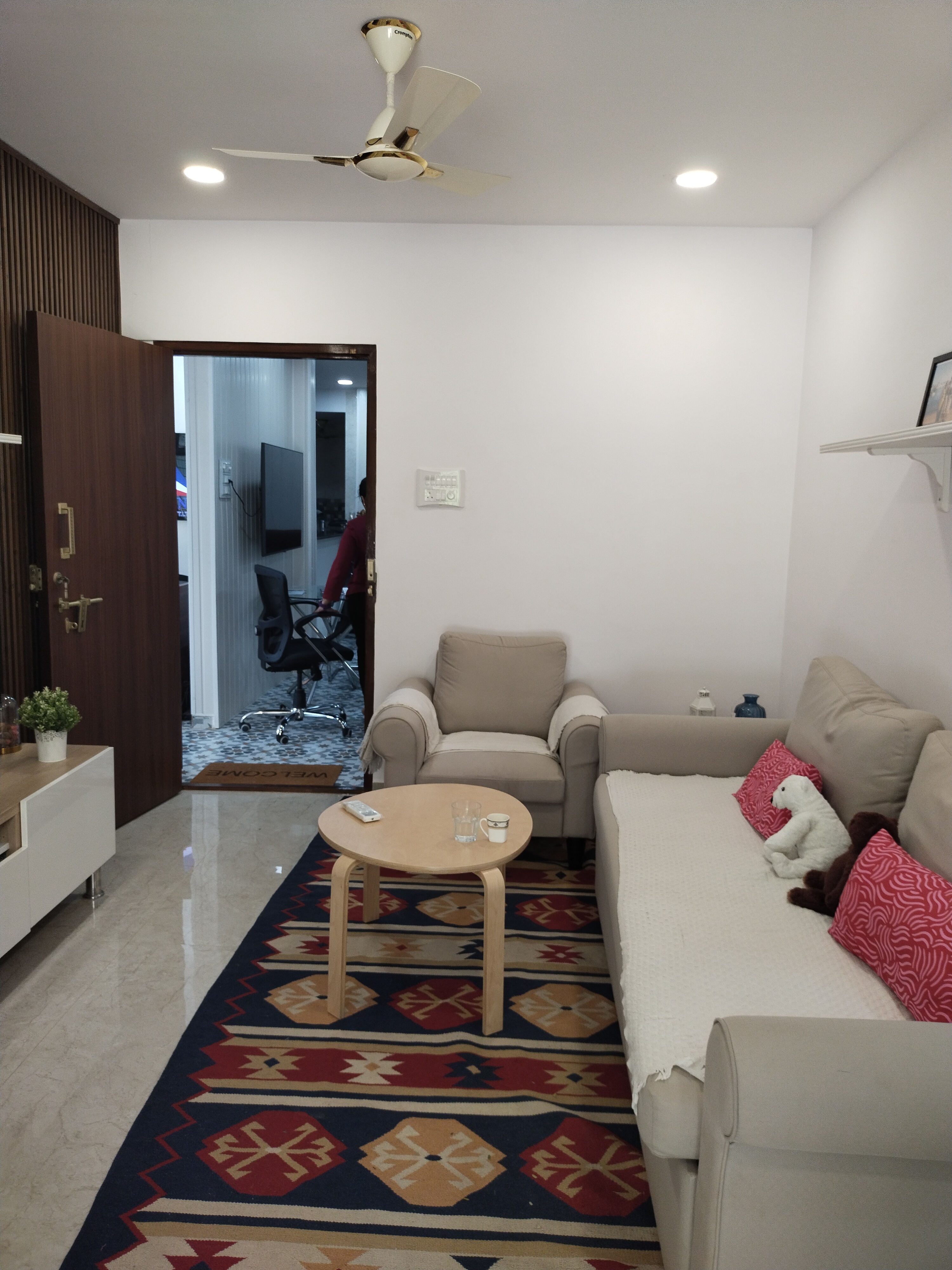 1 BHK + Study Room Apartment For Rent in Rachana Nehru Nagar Ekta CHS