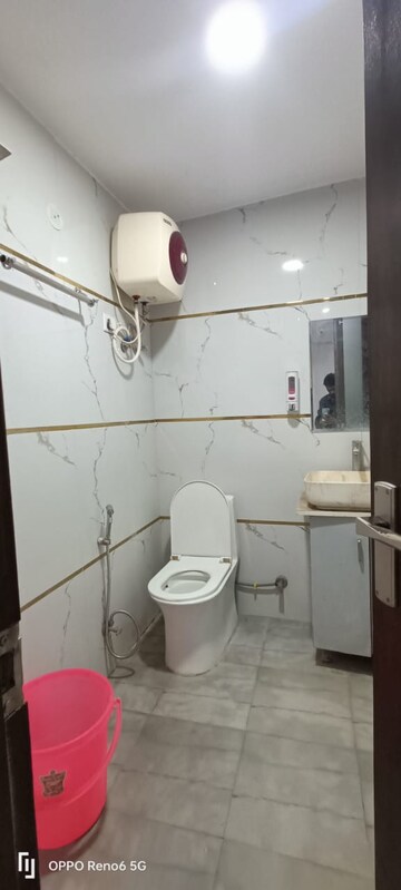 Bathroom in 2 BHK Independent House at Palm Residency Chhatarpur, Chattarpur – for Sale