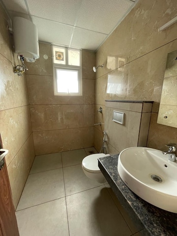 Bathroom in 3 BHK Apartment at Allwin El Spazia, Nagla Road – for Sale