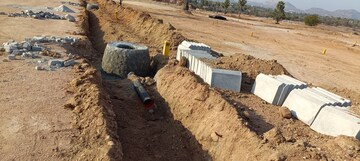 Plot Area in  Plot at SR Rock Town, Mazidpur – for Sale