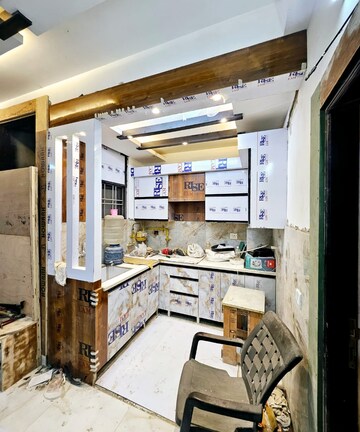 Kitchen in 3 BHK Builder Floor at Shivkripa Orchid Gyan Khand, Gyan Khand I – for Sale