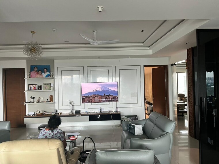 Master Bedroom, jayabheri-the-peaks 4 Bedroom 4905 Sq.Ft. Apartment In Narsingi Hyderabad 8285422