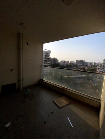 Balcony in 1.5 BHK Apartment at Ajax Global Lifestyle, Kharadi – for Rent