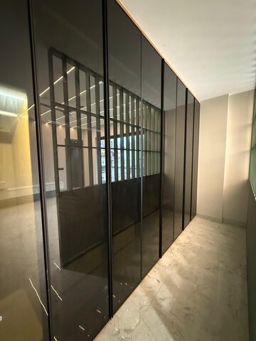 Staircase in 4 BHK Builder Floor at Srishti Greenfield Homes, Green Fields Colony – for Sale