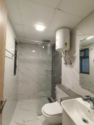 Bathroom in 3 BHK Apartment at M3M Heights, Sector 65 – for Rent