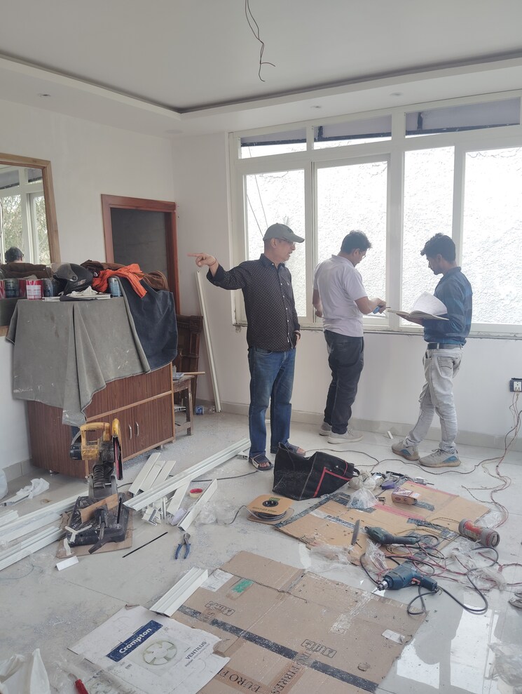 Living Room, paschim vihar 1 Bedroom 600 Sq.Ft. Builder Floor In Paschim Vihar Delhi 8285694