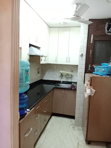Kitchen in 3 BHK Builder Floor at Safdarjang Enclave – for Rent
