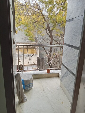 Balcony in 3 BHK Builder Floor at Safdarjang Enclave – for Rent