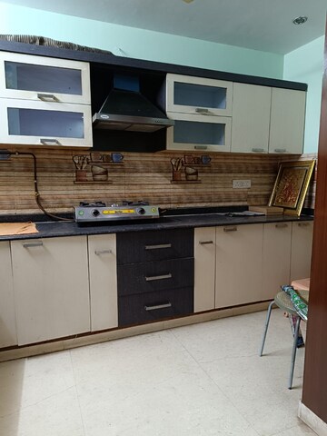 Kitchen in 3 BHK Builder Floor at Krishna Nagar – for Rent