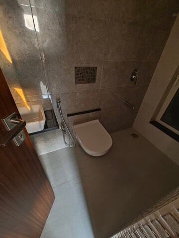 Bathroom in 2 BHK Apartment at Lodha Vista, Lower Parel – for Rent