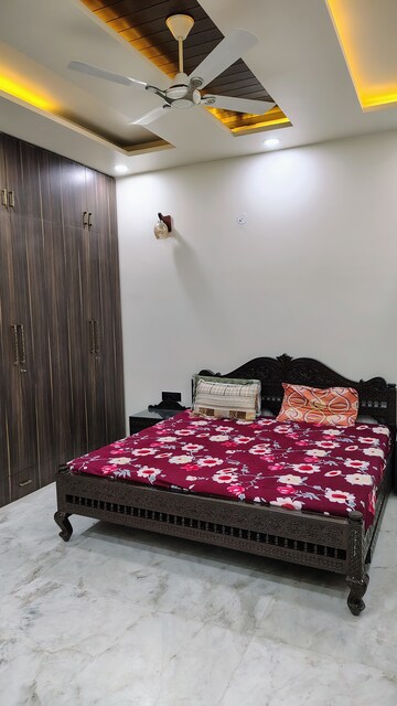 Bedroom in 3 BHK Builder Floor at RWA Apartments Sector 122, Sector 122 – for Rent
