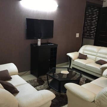 Living Room in 3 BHK Apartment at Amrapali Platinum, Sector 119 – for Rent