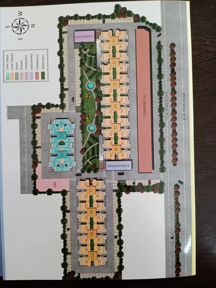Master Plan, amolik-sankalp 3 Bedroom 851 Sq.Ft. Apartment In Sector 85 Faridabad 8285907