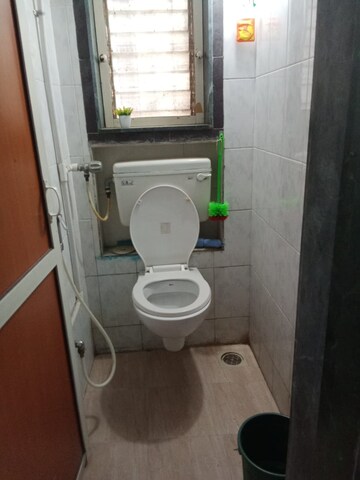 Bathroom in 1.5 BHK Apartment at Dudhsagar Apartment, Goregaon East – for Rent