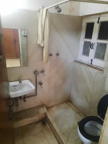 Bathroom in 2 BHK Builder Floor at East Of Kailash – for Rent