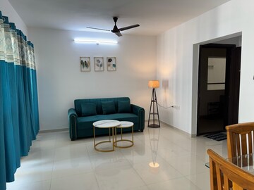 Living Room in 2 BHK Apartment at Wakadkar Pavilion 79, Hinjewadi – for Rent