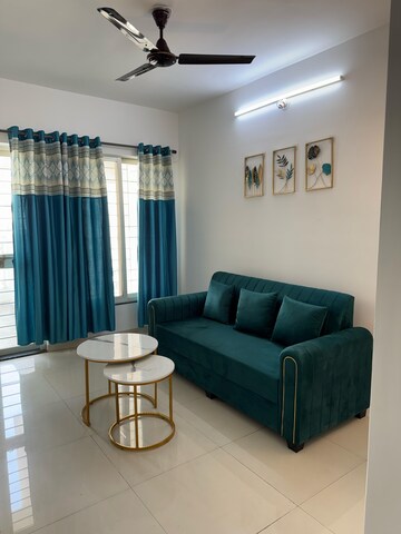 Living Room in 2 BHK Apartment at Wakadkar Pavilion 79, Hinjewadi – for Rent