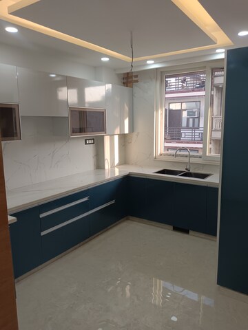 Kitchen in 3 BHK Builder Floor at Nangal Dewat – for Sale