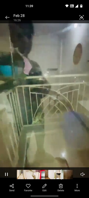 Staircase in 1 BHK Apartment at Aditya Urban Homes, Shahpur Bamheta – for Rent