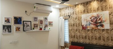 Living Room in 2.5 BHK Apartment at Prestige High Fields, Gachibowli – for Rent