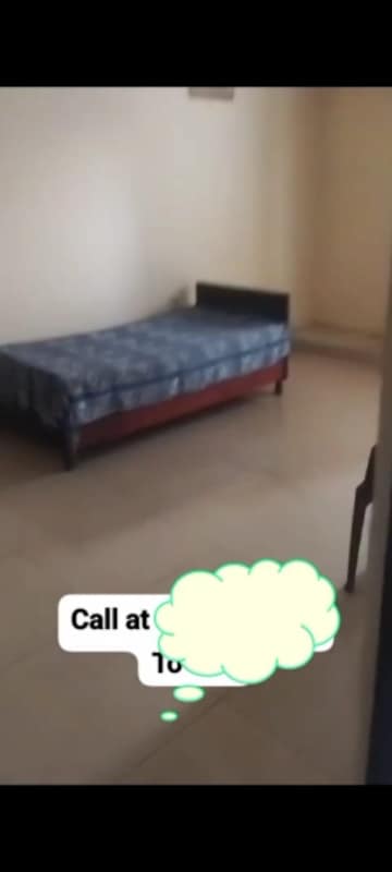 Bedroom in 3 BHK Apartment at GH-7 Crossings Republik, Vijay Nagar – for Rent