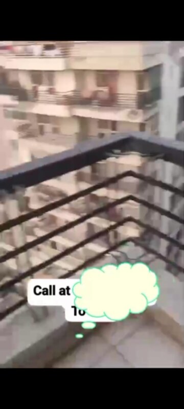 Staircase in 3 BHK Apartment at GH-7 Crossings Republik, Vijay Nagar – for Rent