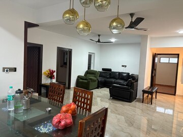 Living Room in 3 BHK Apartment at RMV Clusters, Kodigehalli – for Sale