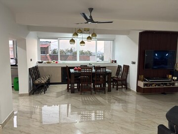 Living Room in 3 BHK Apartment at RMV Clusters, Kodigehalli – for Sale