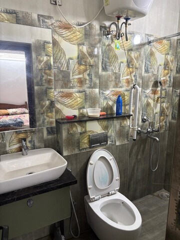 Bathroom in 3 BHK Apartment at RMV Clusters, Kodigehalli – for Sale