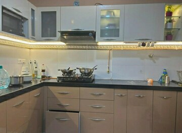 Kitchen in 2 BHK Apartment at Ganga New town, Dhanori – for Rent