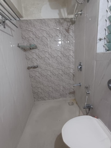 Bathroom in 1 BHK Apartment at Vihang Valley Phase 2, Kasarvadavali – for Rent