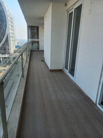 Balcony in 3 BHK Apartment at Omaxe Royal Residency Faridabad, Sector 79 – for Rent