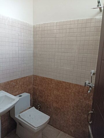 Bathroom in 2 BHK Builder Floor at Dhakoli Village – for Sale