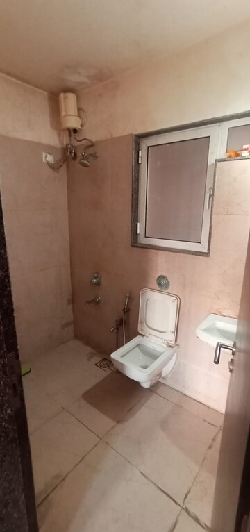 Bathroom in 1 BHK Apartment at Puranik Rumah Bali, Ghodbunder Road – for Rent