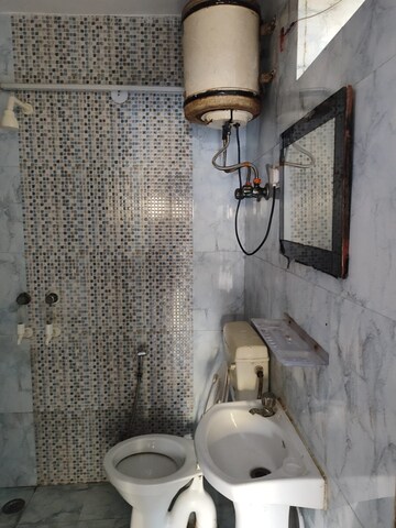 Bathroom in 1 RK Apartment at Sector 37 – for Rent