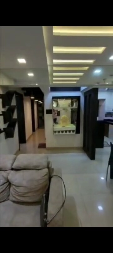 Living Room in 3 BHK Apartment at Sheth Heights, Chembur – for Rent