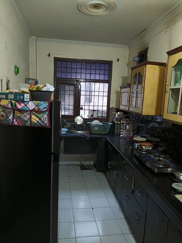Kitchen in 3 BHK Builder Floor at Dhakoli Village – for Sale