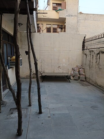 Staircase in 3 BHK Builder Floor at Dhakoli Village – for Sale