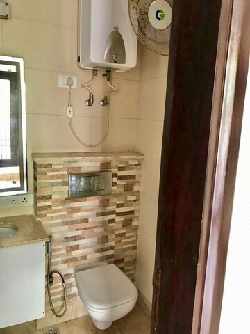 Bathroom in 3 BHK Apartment at Safdarjang Enclave – for Rent