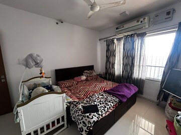Bedroom in 3 BHK Apartment at Godrej Elements, Hinjewadi – for Rent