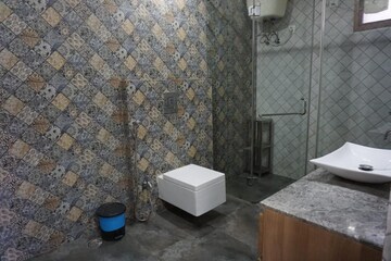 Bathroom in 4 BHK Apartment at Vasant Kunj – for Rent