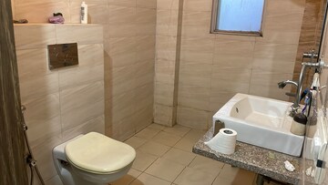 Bathroom in 3 BHK Builder Floor at Chandra Apartments, Sector 55 – for Rent