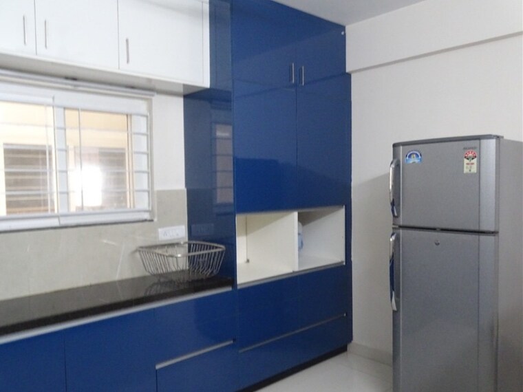 Kitchen, my-home-krishe 3 Bedroom 1835 Sq.Ft. Apartment In Financial District Hyderabad 8286621