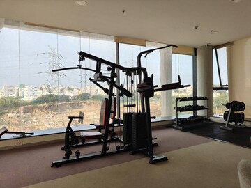 Gym in 3 BHK Apartment at Pashmina Waterfront, Old Madras Road – for Rent