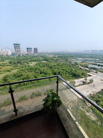 Balcony in 2 BHK Apartment at Trishul Symphony, Kharghar – for Rent